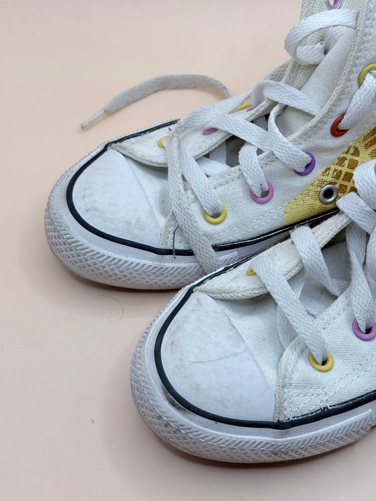 Brand Unknown Kids Converse Ice Cream High Top Sneakers β Size 12