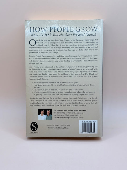 How People Grow By Henry Cloud & John Townsend
