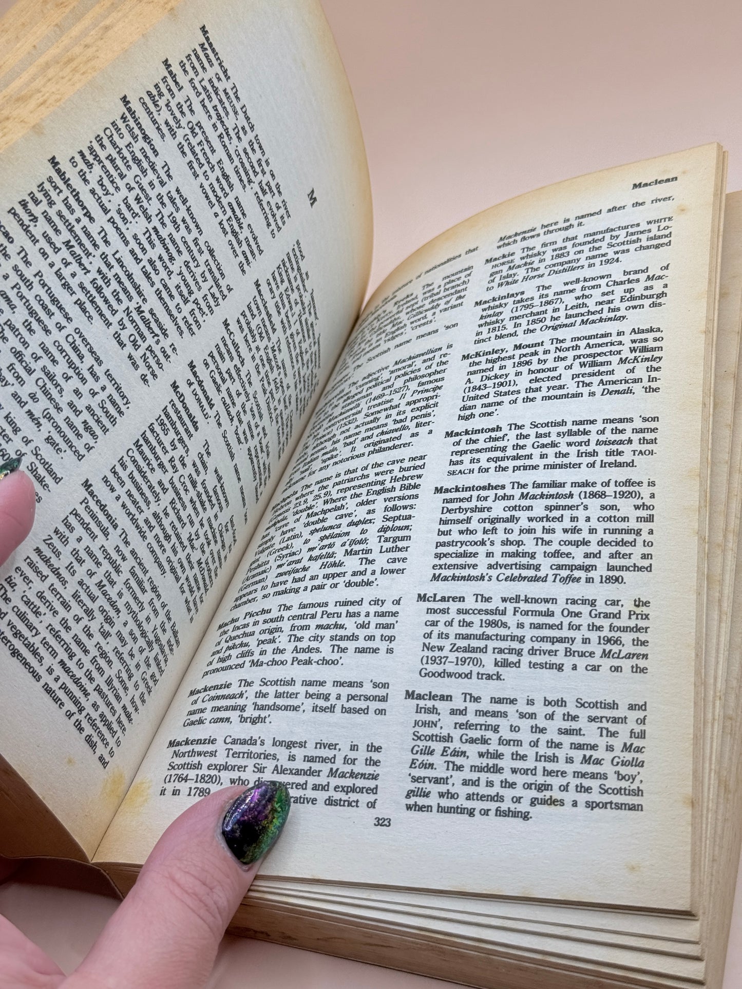 Brewer's Dictionary Of Names By Adrian Room