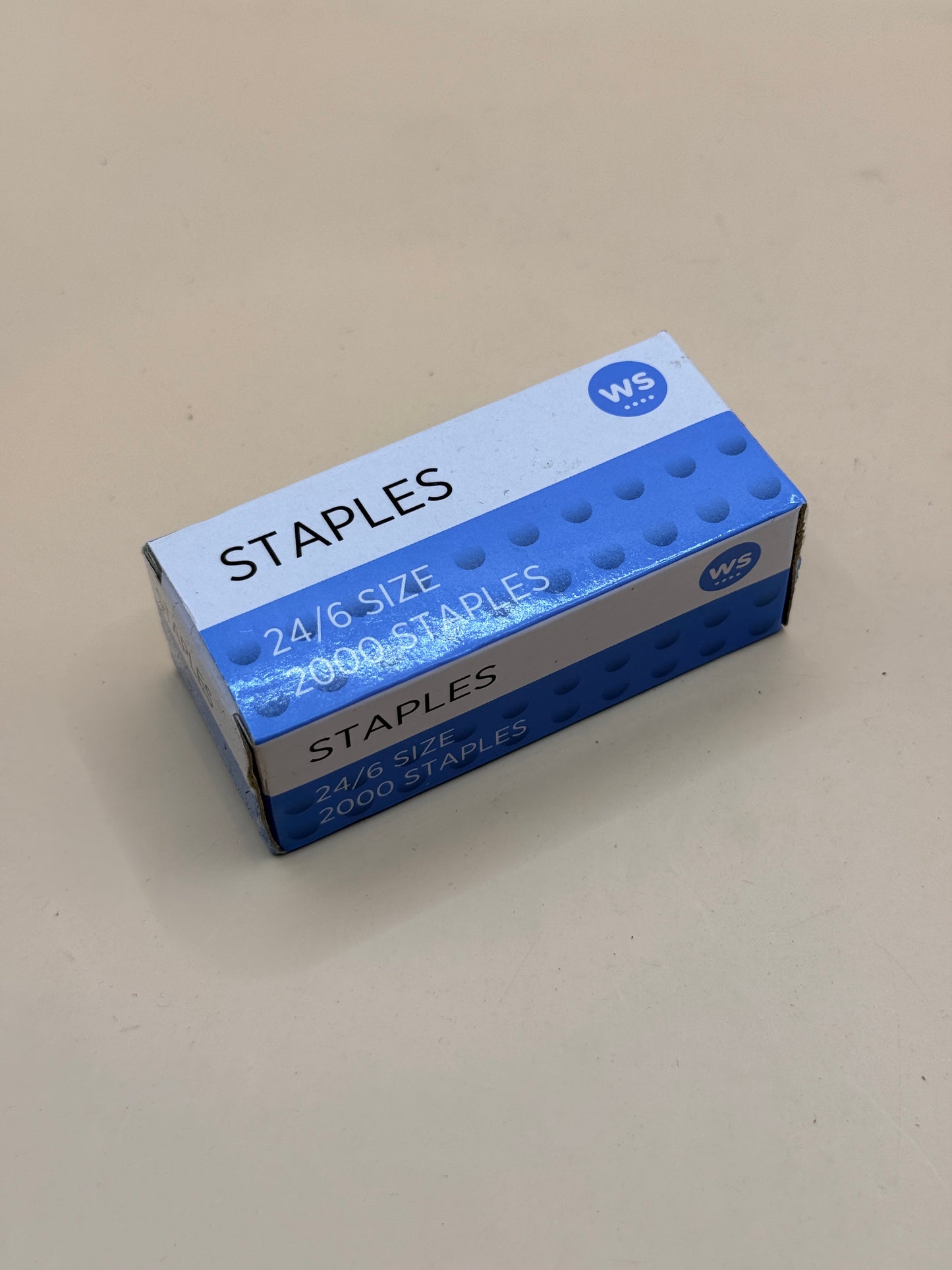 WS 24/6 Staples 2000 Pack