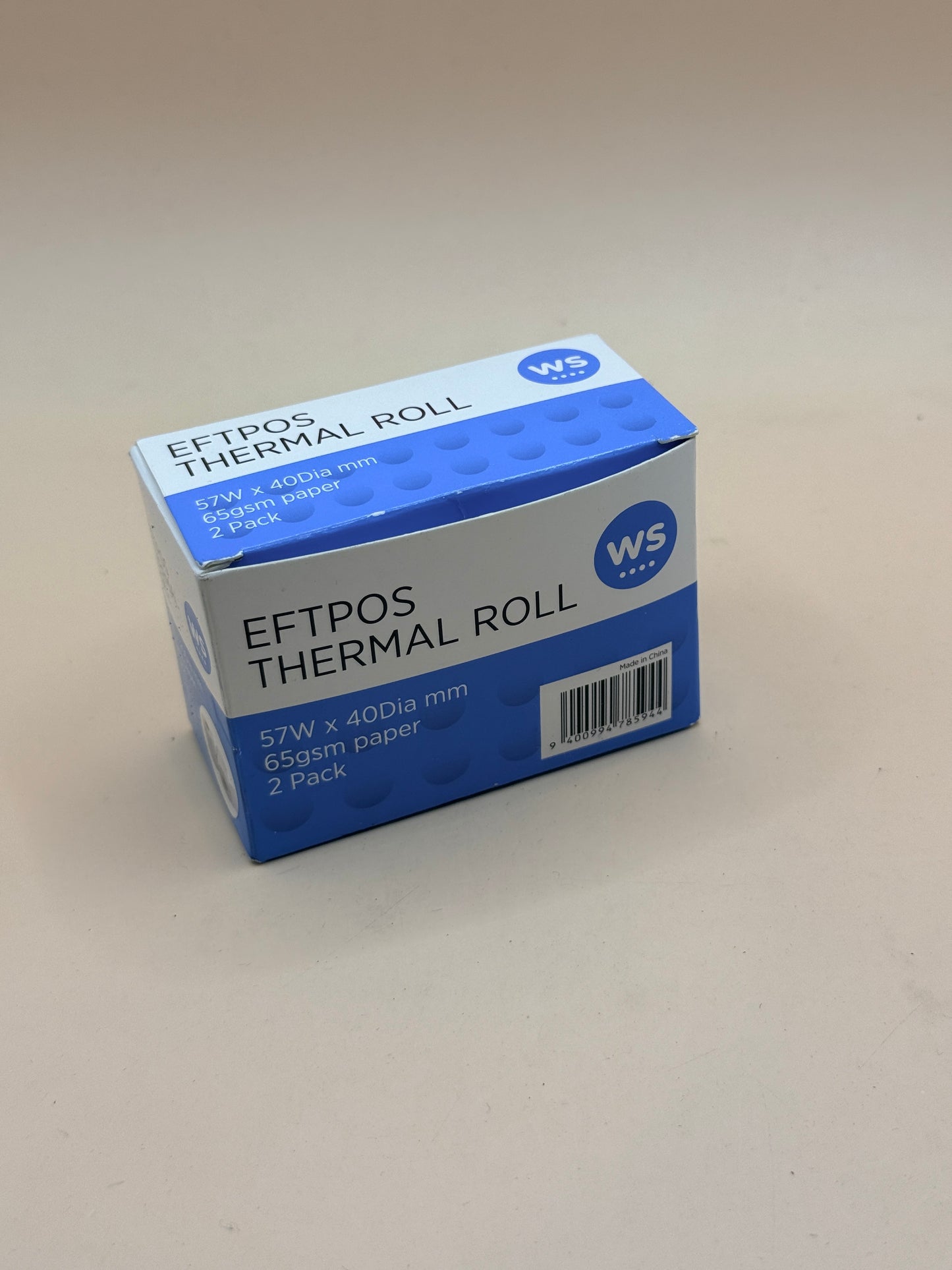 WS EFTPOS Thermal Roll 2 pack