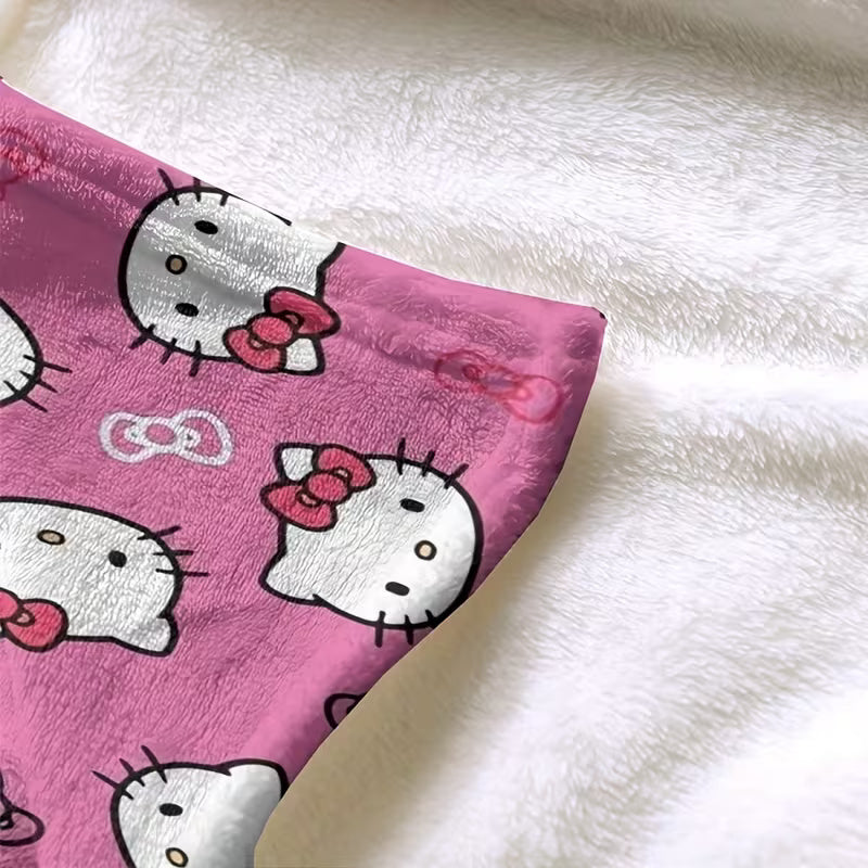 130x150cm Hello Kitty Fleece Blanket