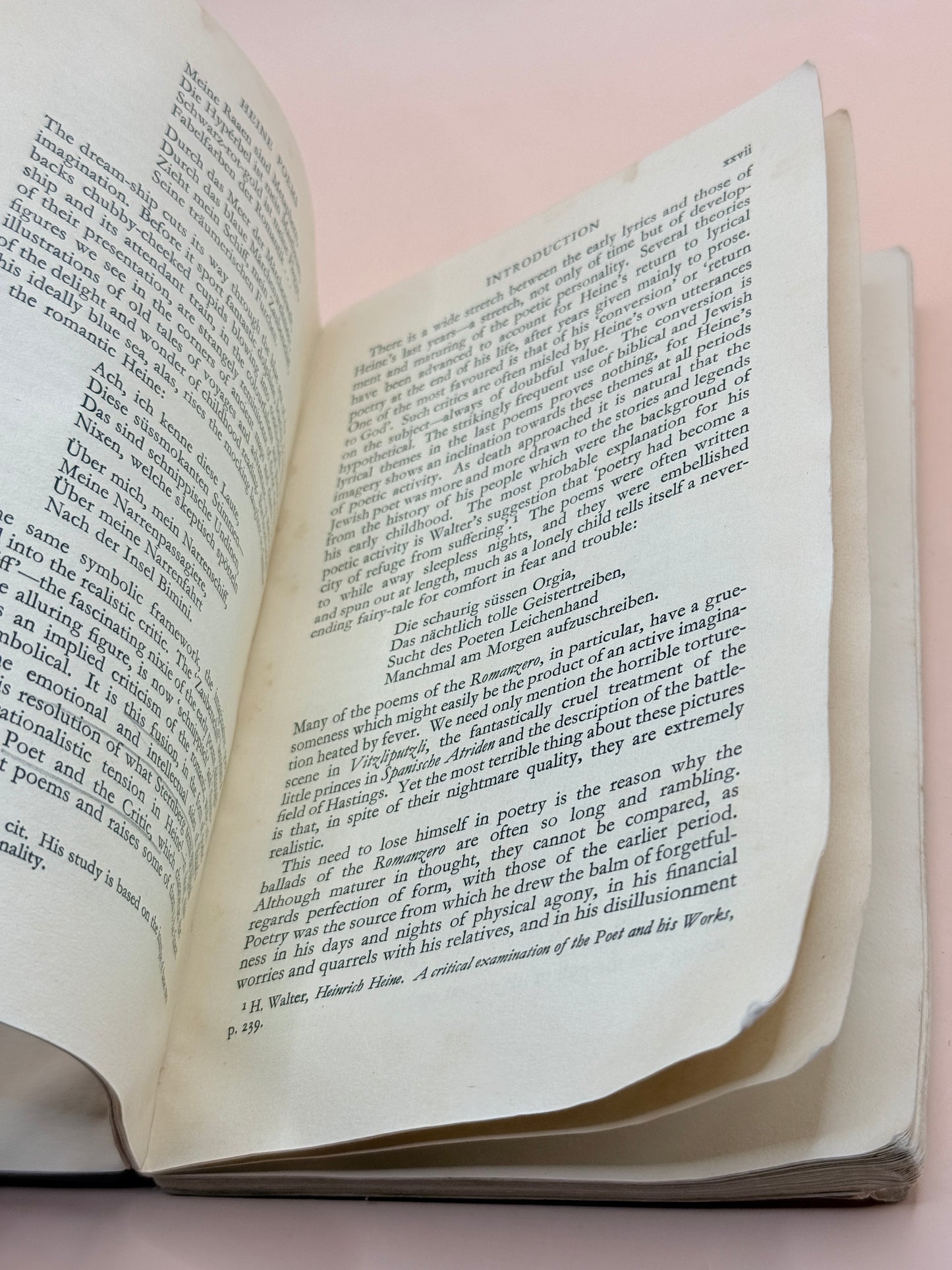 Blackwell’s German Texts: Heinrich Heine Poems (Vintage, Undated)