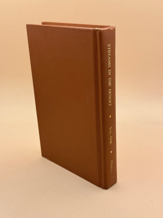 Streams in the Desert Volume One by Mrs. Charles E. Cowman 1965