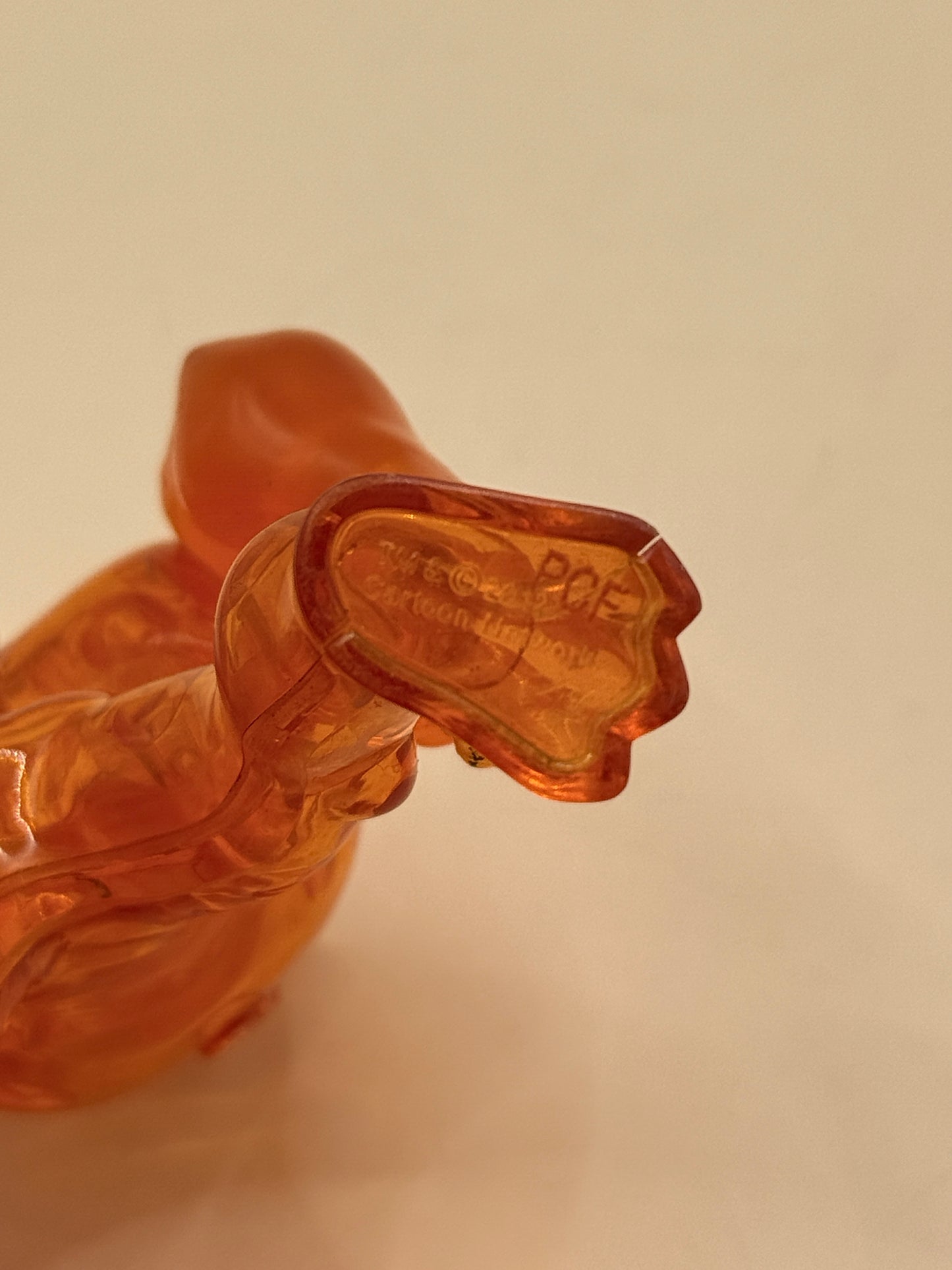 Bandai 2006 Ben 10 Heatblast Clear Orange Action Figure by Cartoon Network