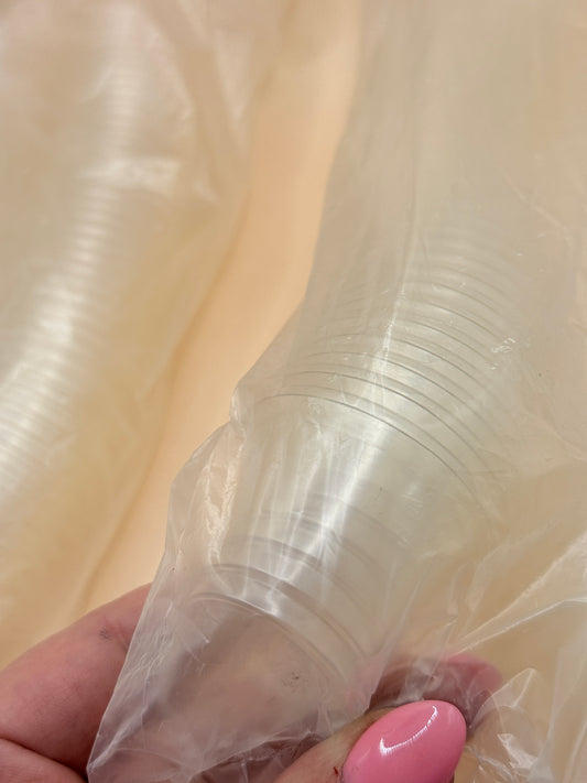 Clear Plastic Disposable Sauce & Portion Cups Bundle