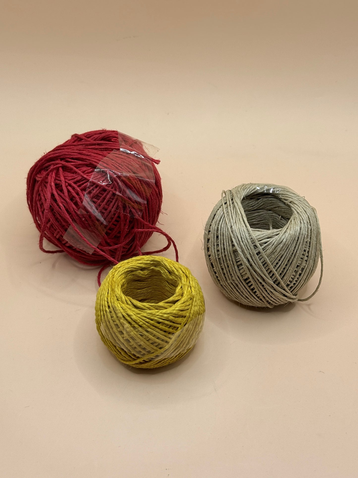 Assorted Craft Twine String Bundle – 3 Colours