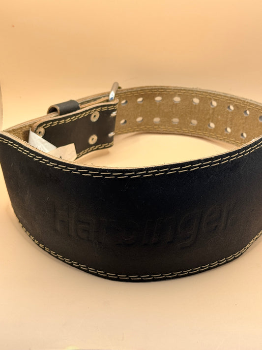 Harbinger Leather Weightlifting Belt Size M