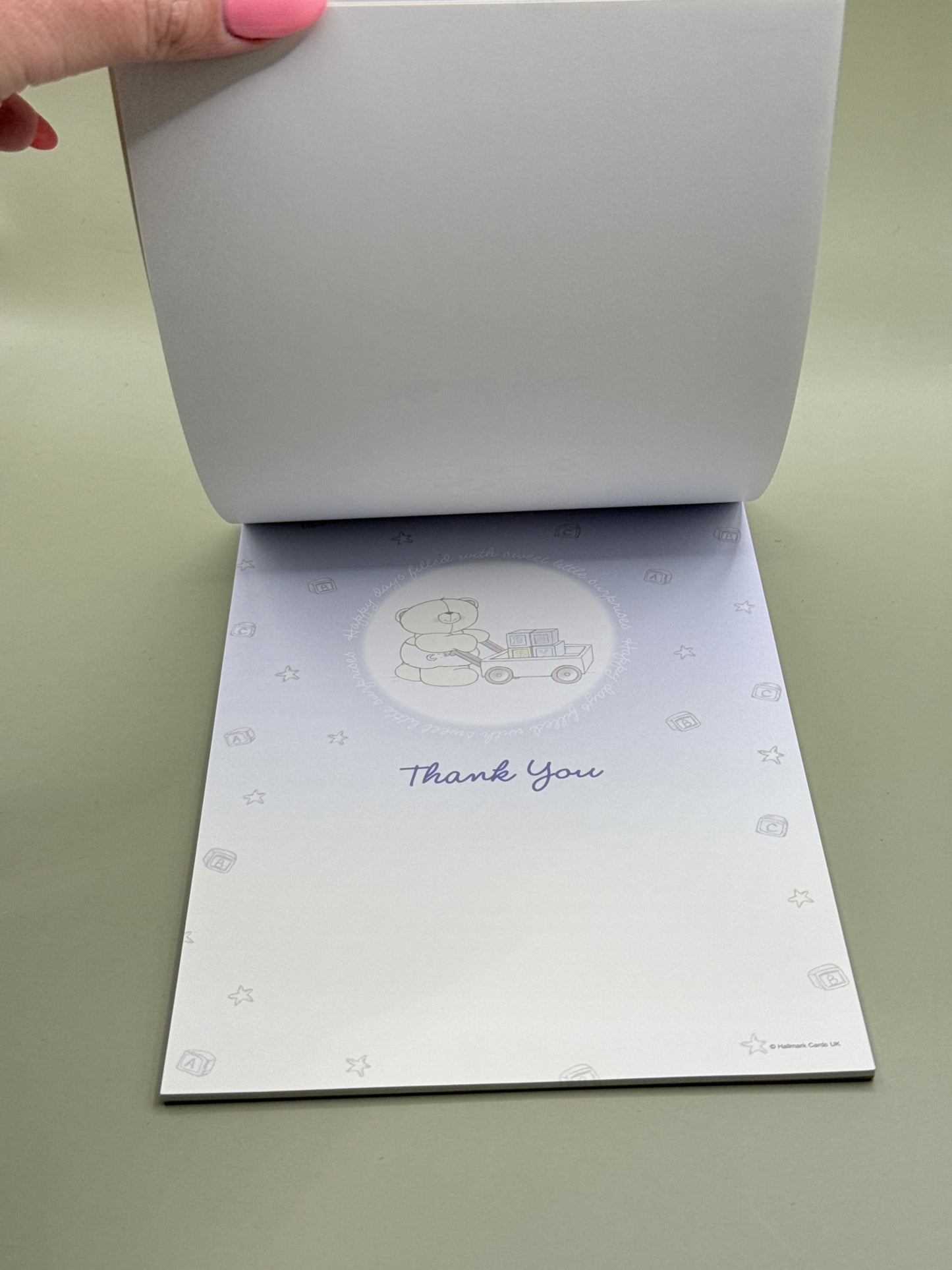 Baby Boy Thank You Pad of 25 by Hallmark