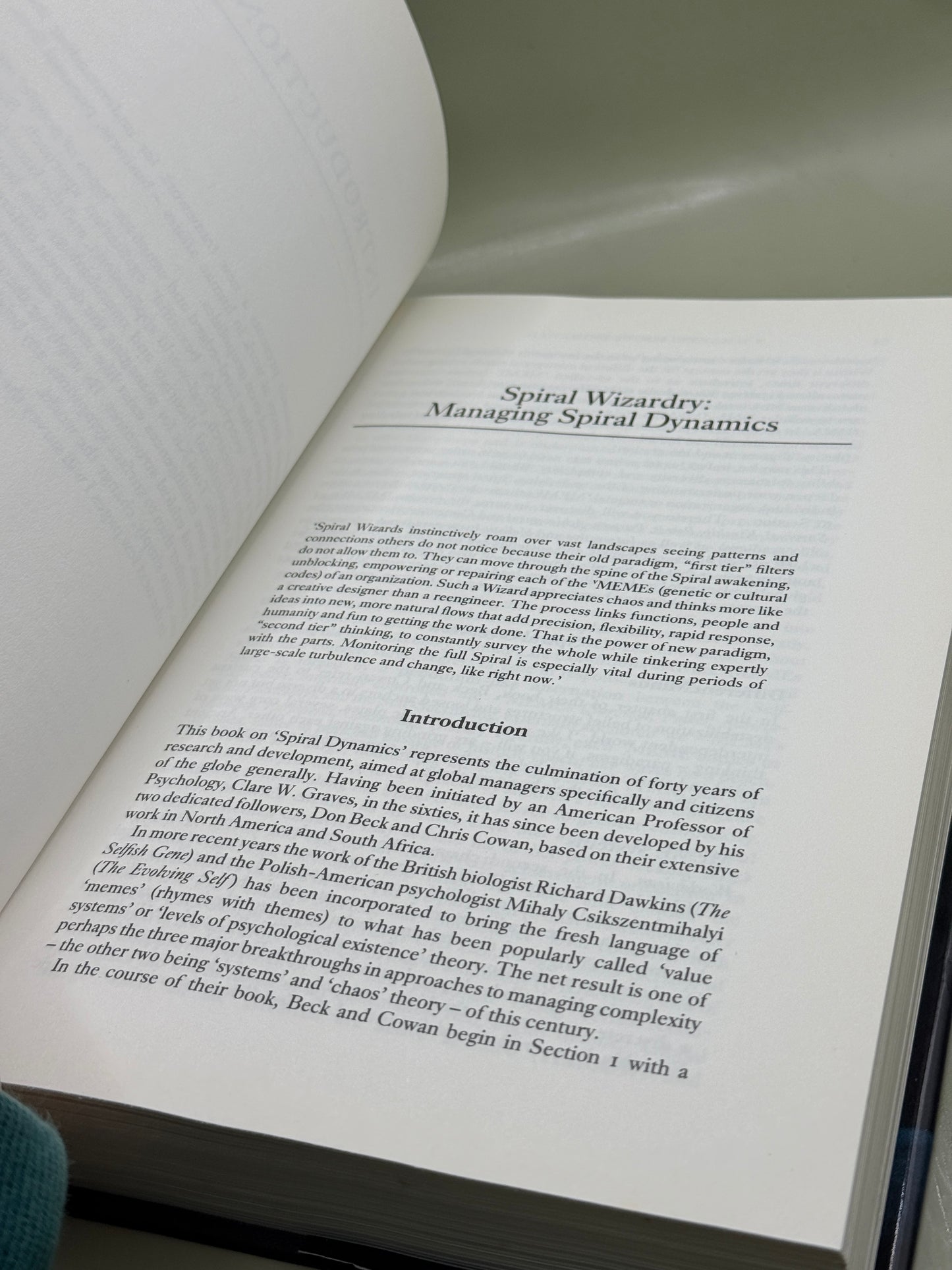 Spiral Dynamics: Mastering Values, Leadership, and Change by Don Edward Beck & Christopher C. Cowan