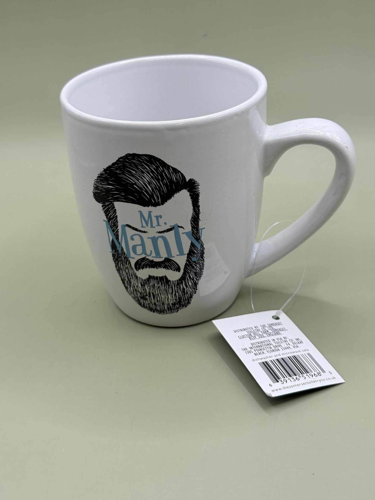 Mr Manly Ceramic Mug – The Somerset Toiletry Co.