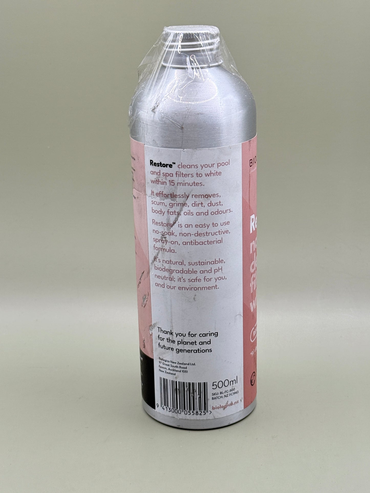 Biologica Restore™ Spa & Pool Filter Cleaner 500ml