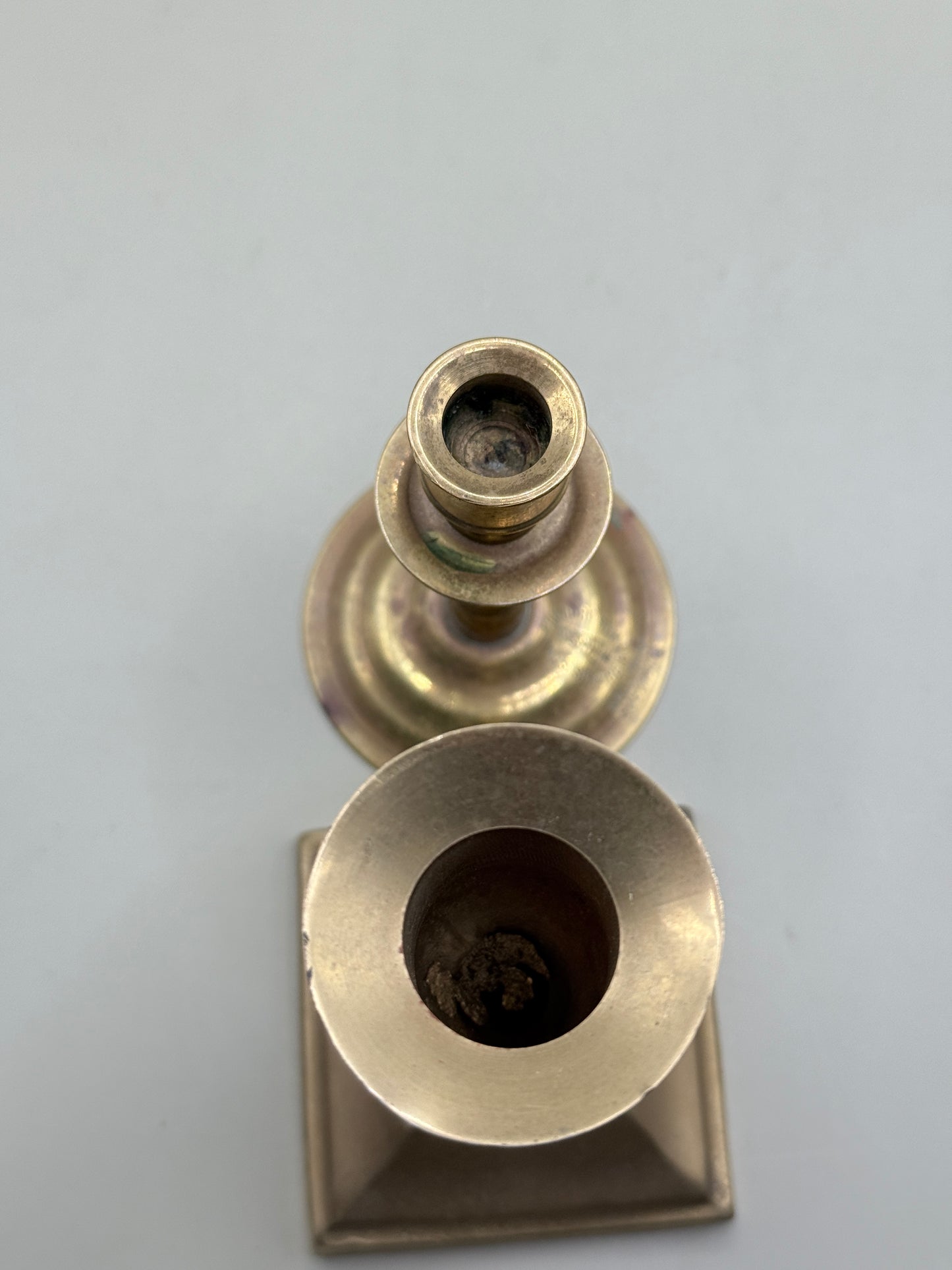Pair of Vintage Brass Candlesticks