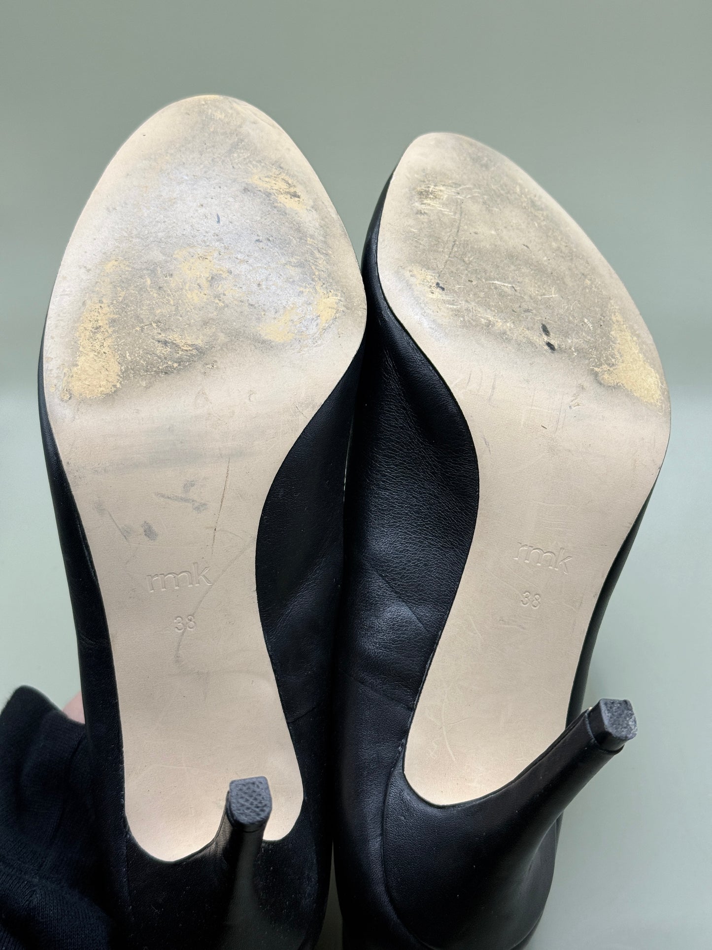 RMK Women's Black Court Heels - Size 38