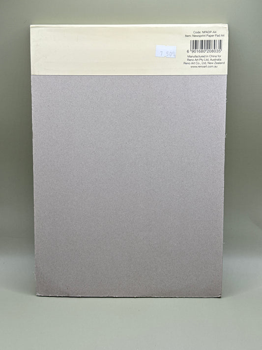 Reno Art Newsprint Paper Pad A4 80 Sheets