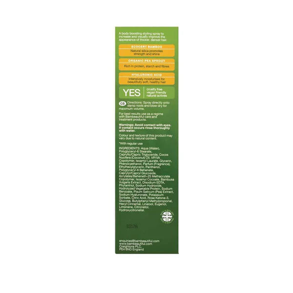 Creightons BAM Beautiful Thickening Styling Spray 200ml