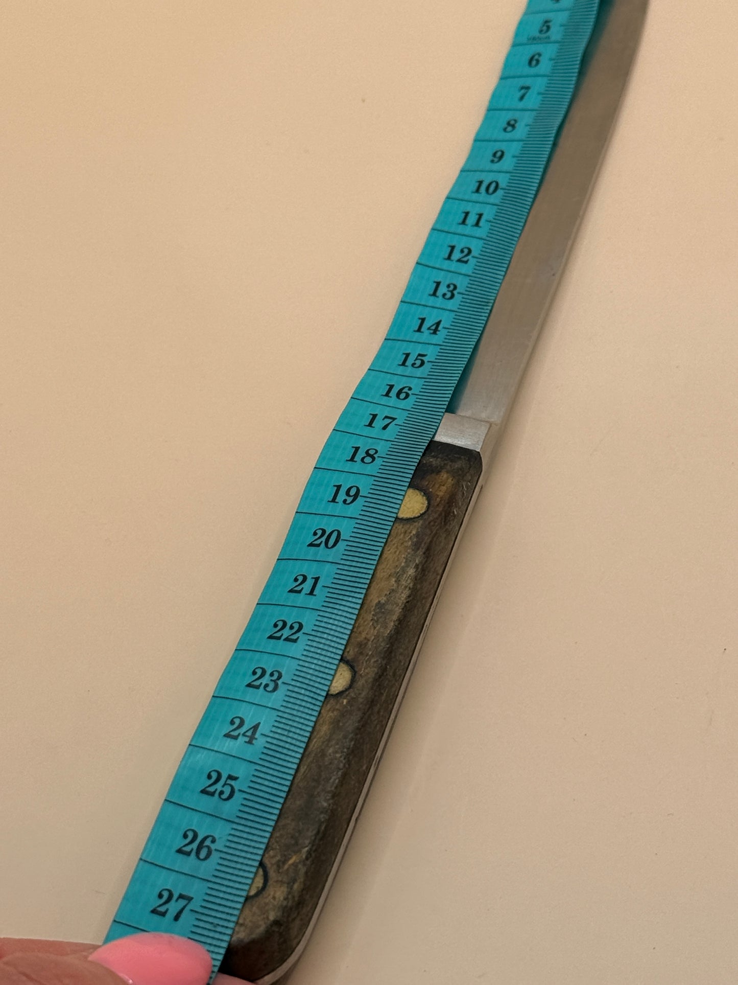 Inox Mundia Knife with Wooden Handle