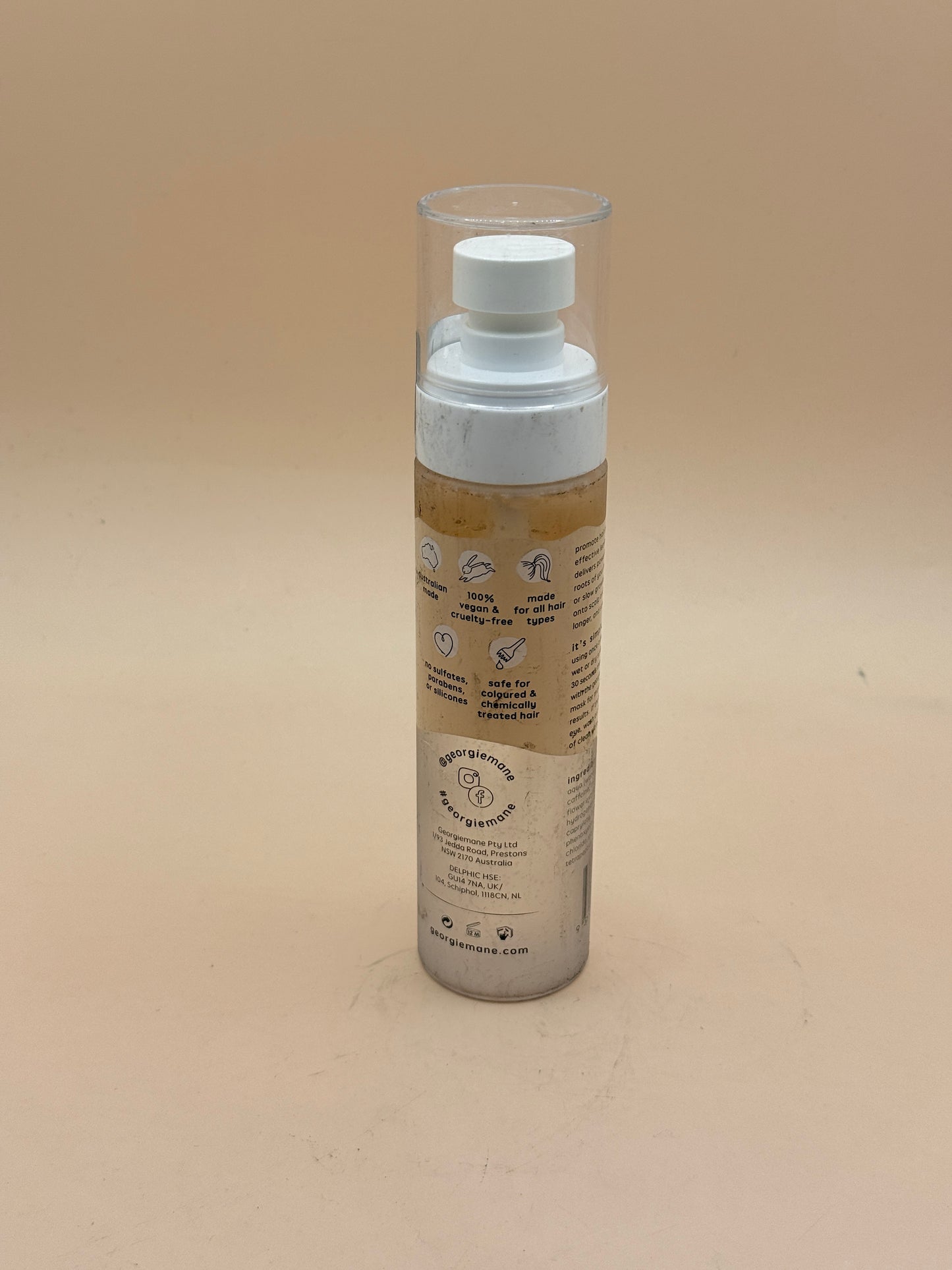Georgiemane Hair Growth Spray 100ml