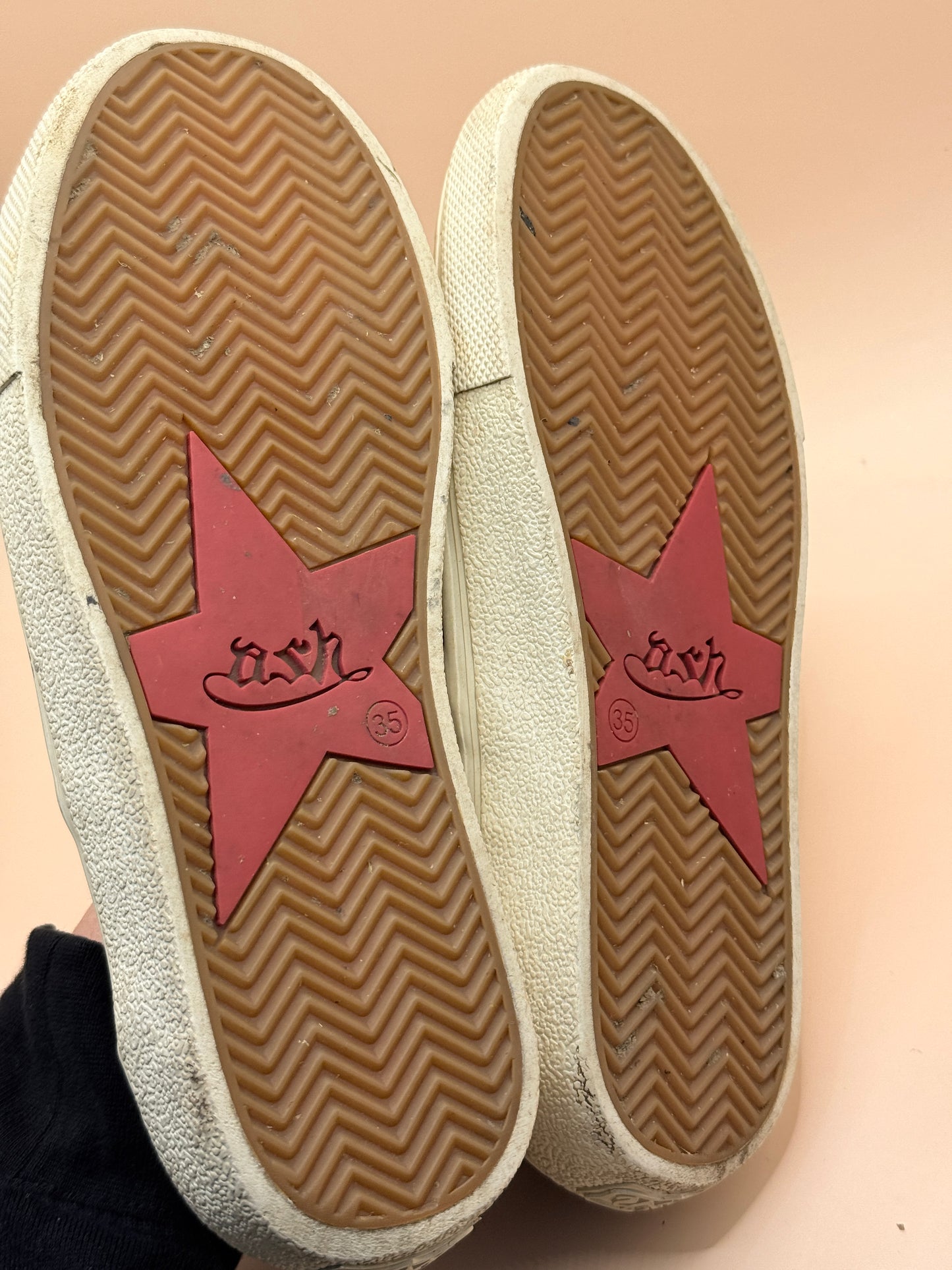 Ash Camouflage Slip-On Sneakers Size 35