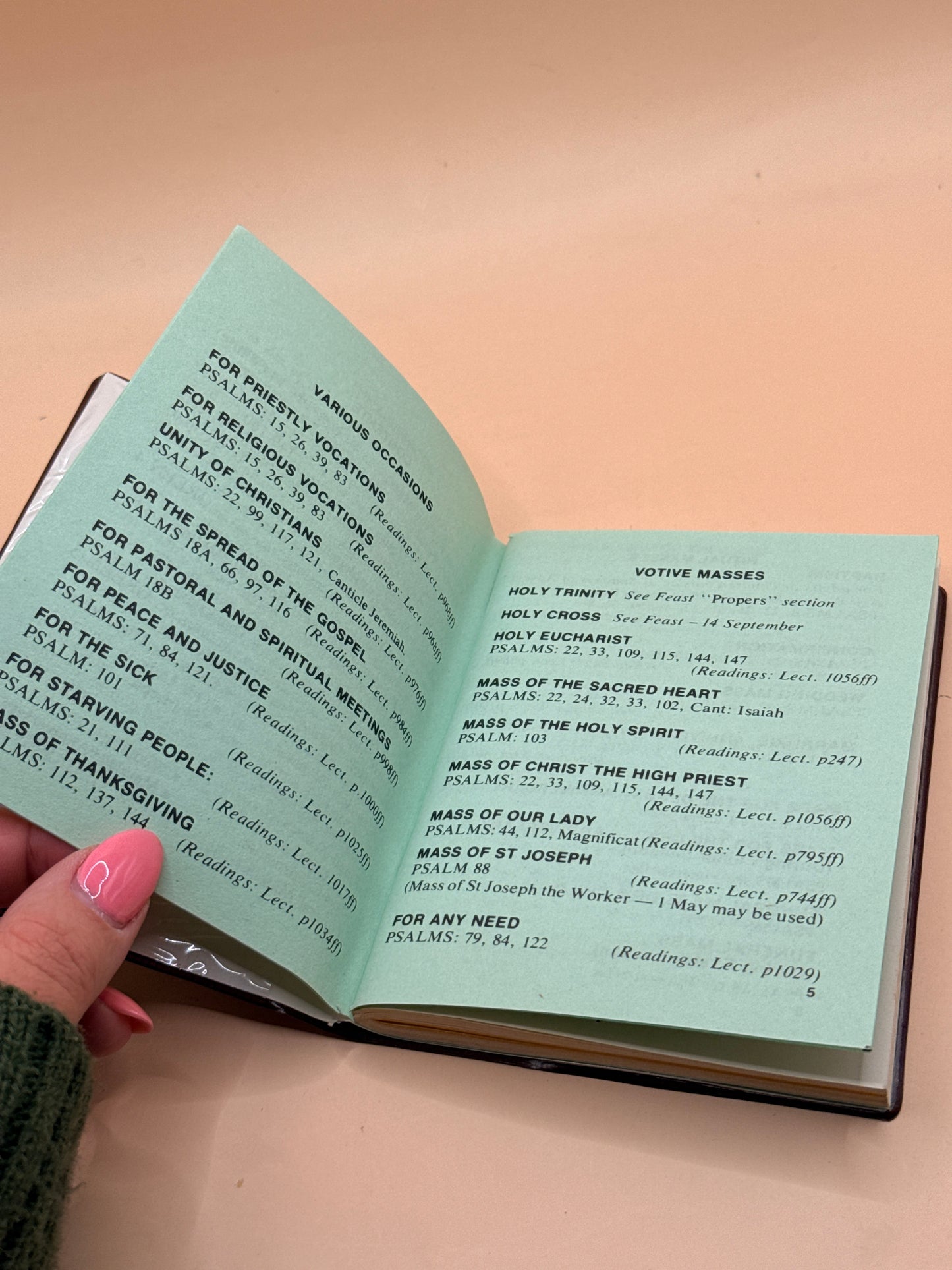 Daily Mass and Prayer Book - CPC