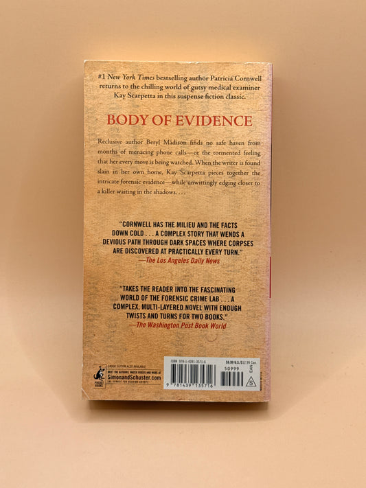 Body of Evidence by Patricia Cornwell