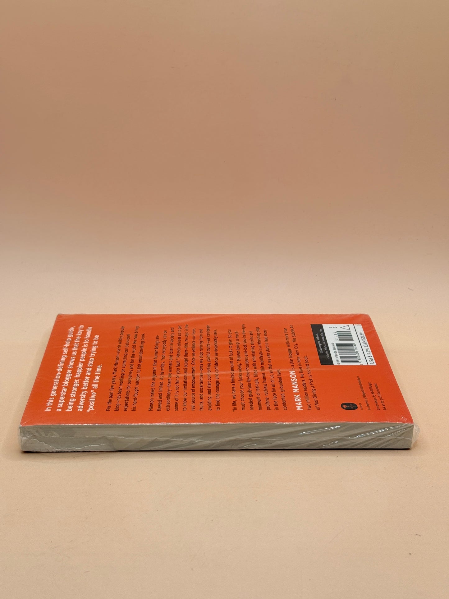 The Subtle Art of Not Giving a F*ck by Mark Manson