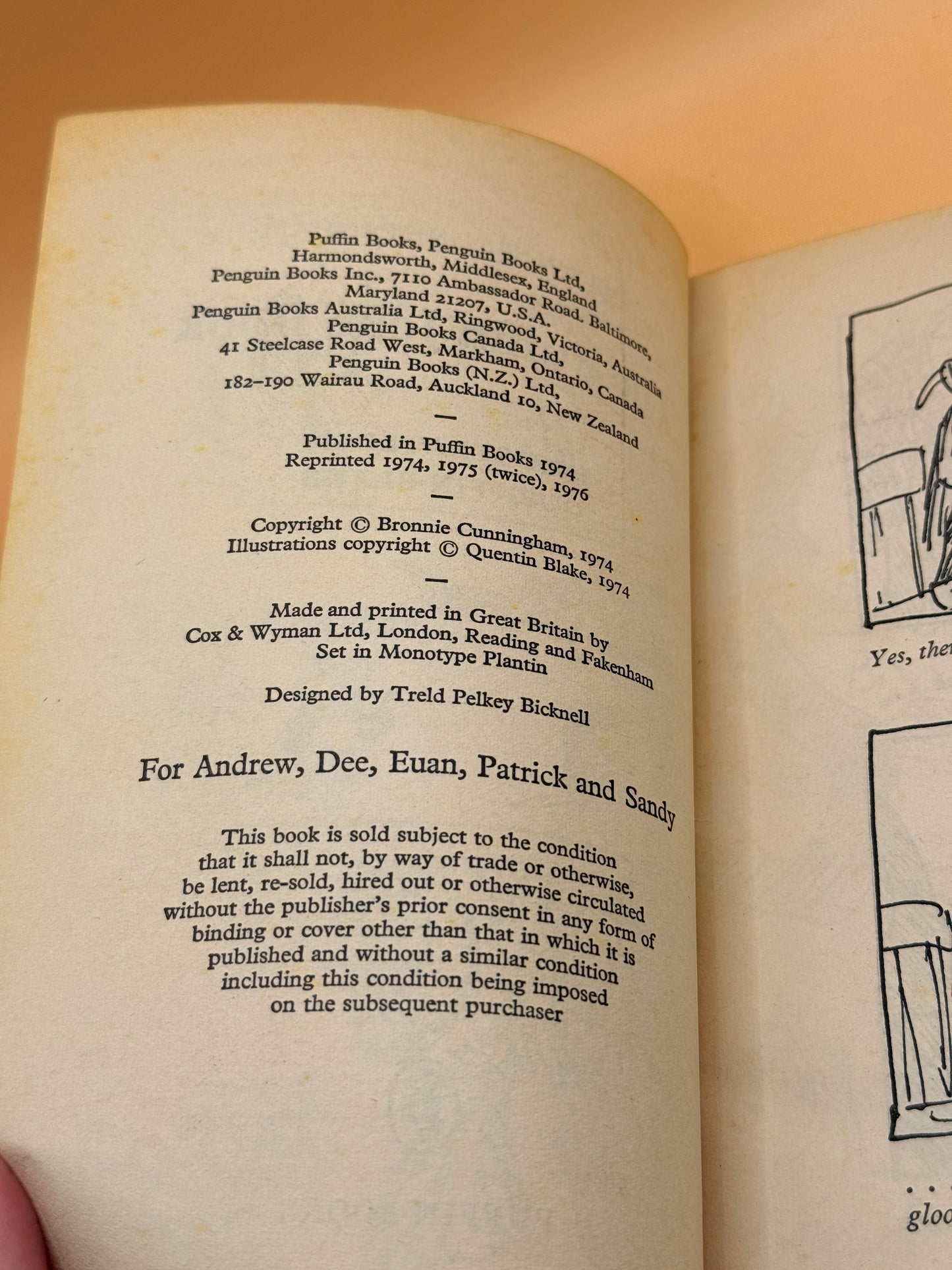 The Puffin Joke Book by Bronnie Cunningham , Quentin Blake