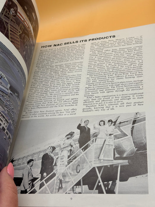 Airline Review by the New Zealand National Airways Corporation (NAC) - Spring 1964