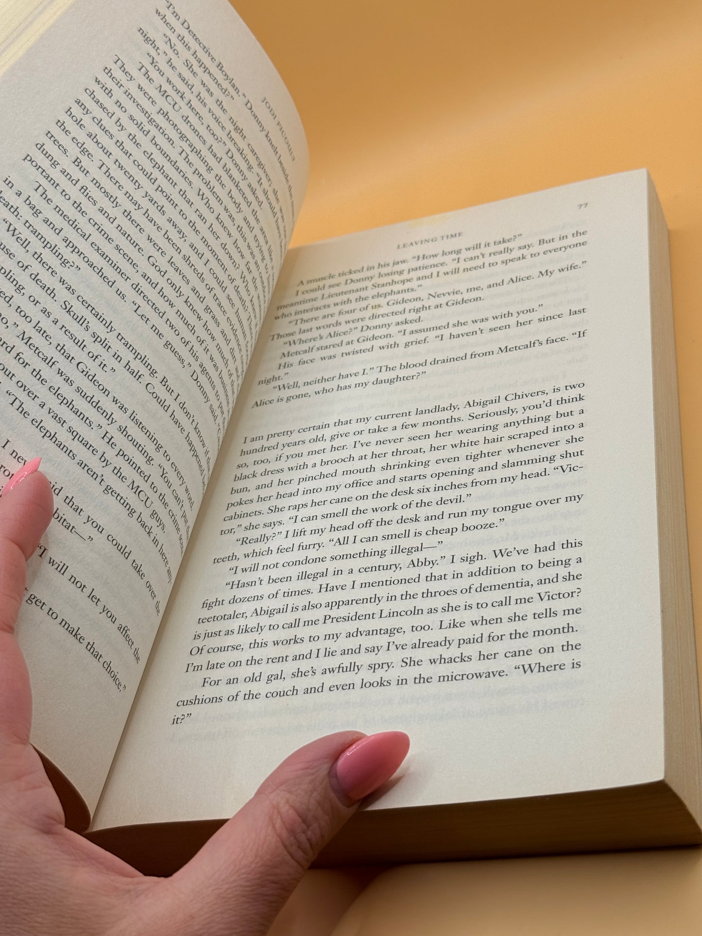Leaving Time by Jodi Picoult