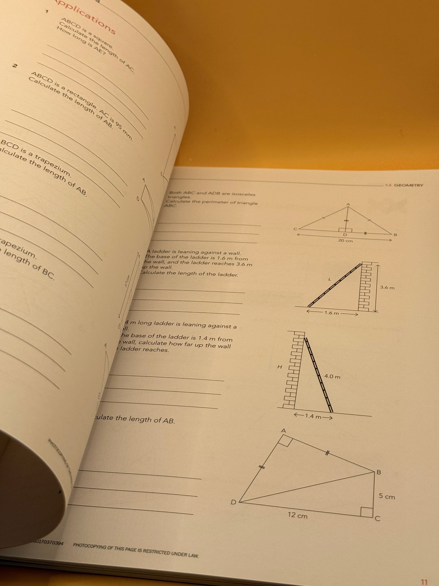 Walker Maths 1.6 Geometry: Level 1 NCEA by Charlotte & Victoria Walker