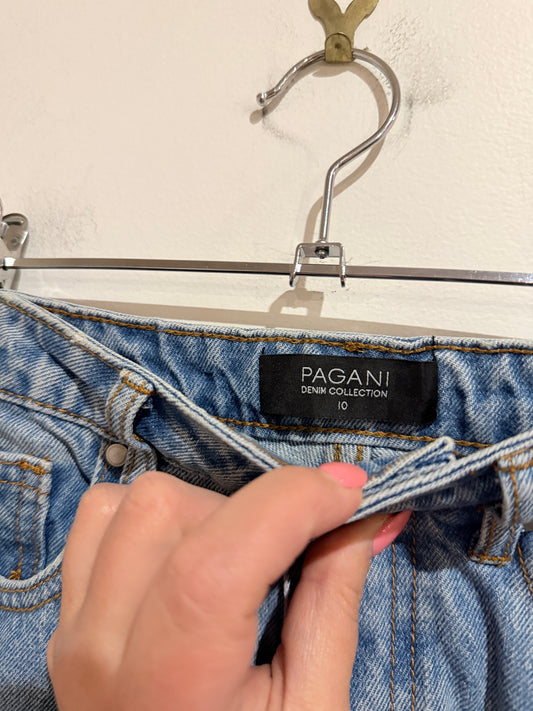 Pagani Light-wash Jeans Size 10