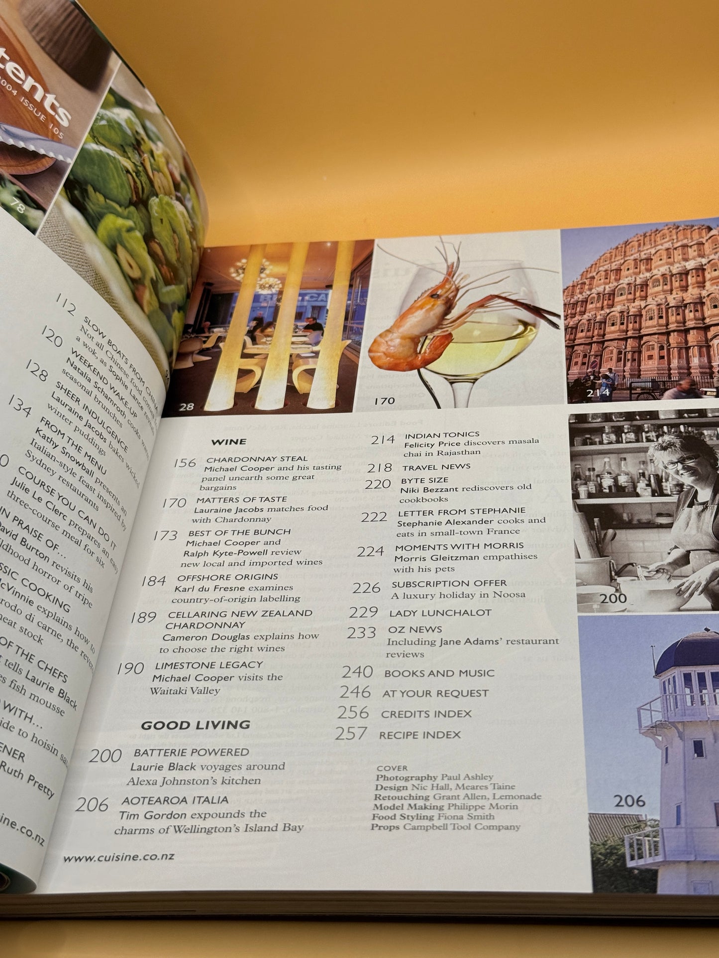 Cuisine – Issue 105, July 2004