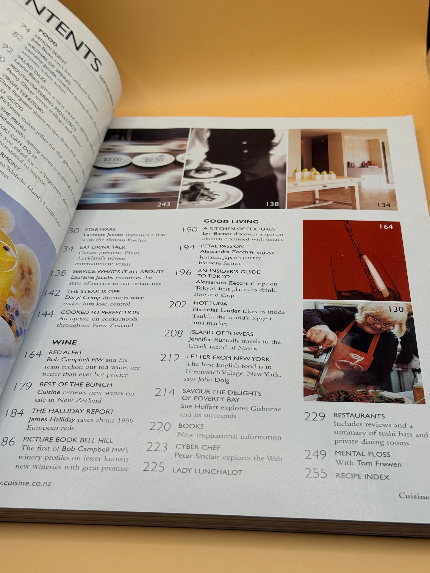Cuisine – Issue 88, September 2001