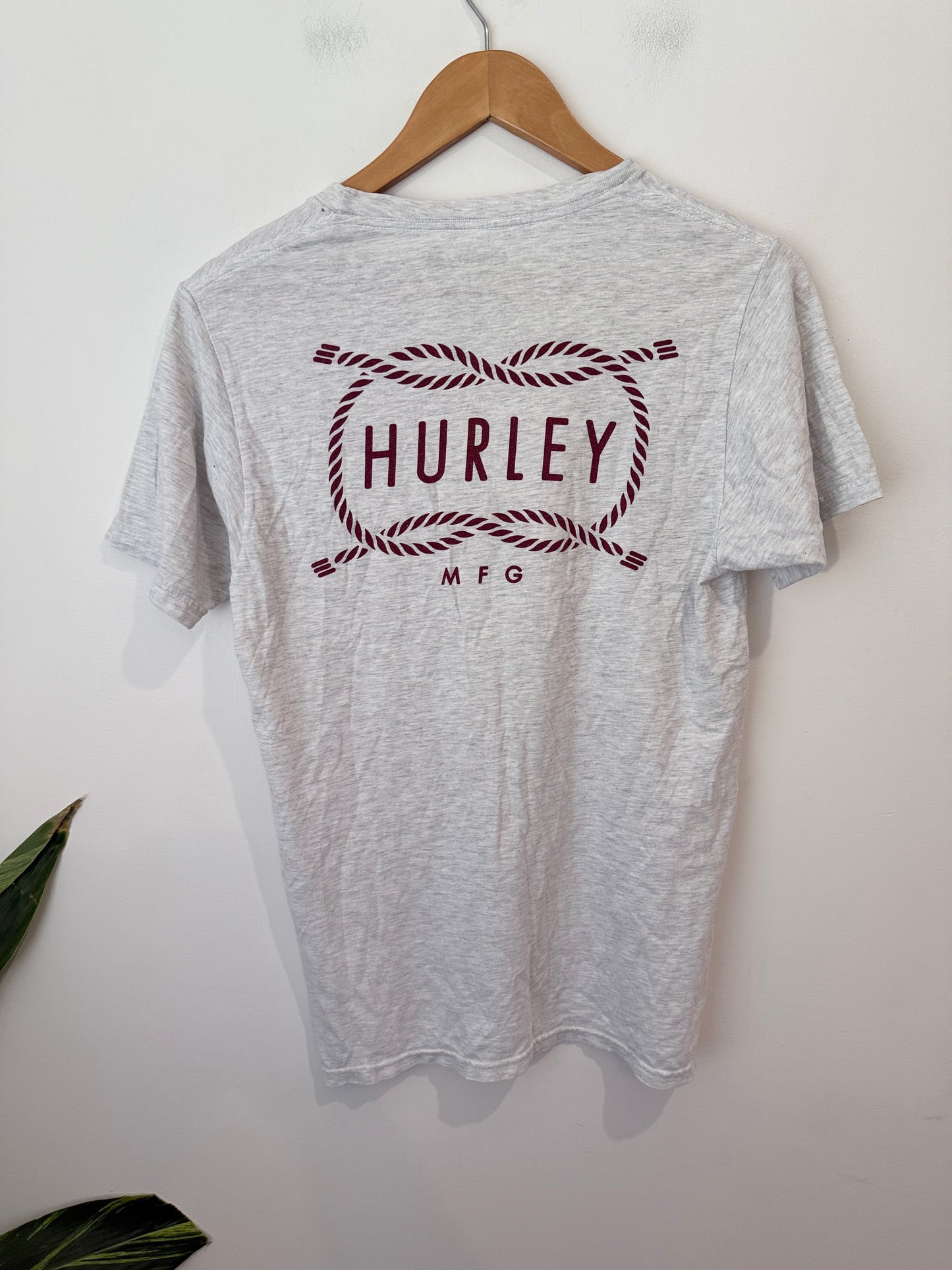 Hurley Crewneck T-shirt Size S