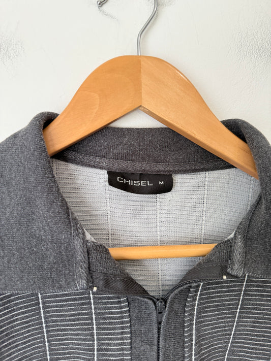 Chisel Quarter-zip Polo Shirt Size M