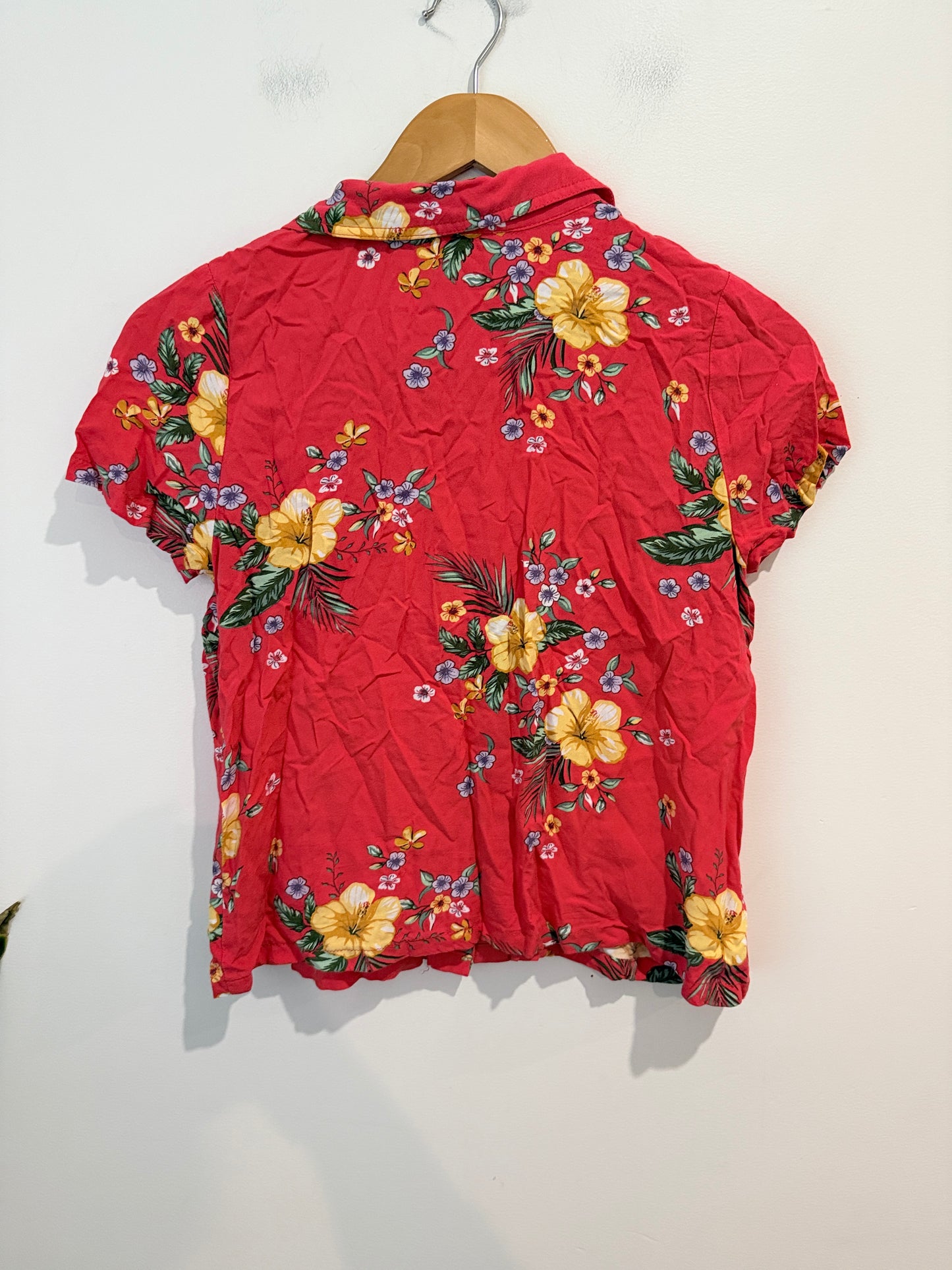 Switch Girls Hawaiian Aloha Shirt Size 12