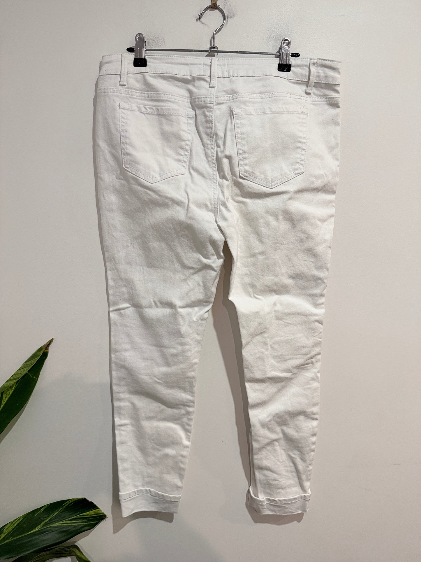 Shell Fabric: Skinny Denim Jeans Size 14