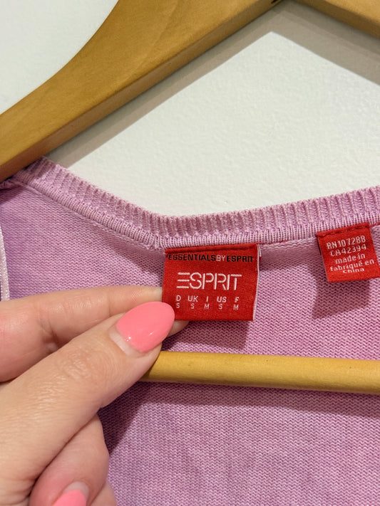 Esprit Long-sleeve Knit Sweater Size S