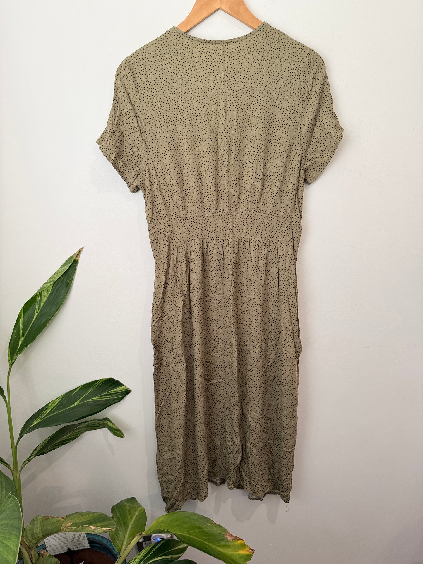 Boho-style Midi Dress Size U/Arm to U/Arm 48cm