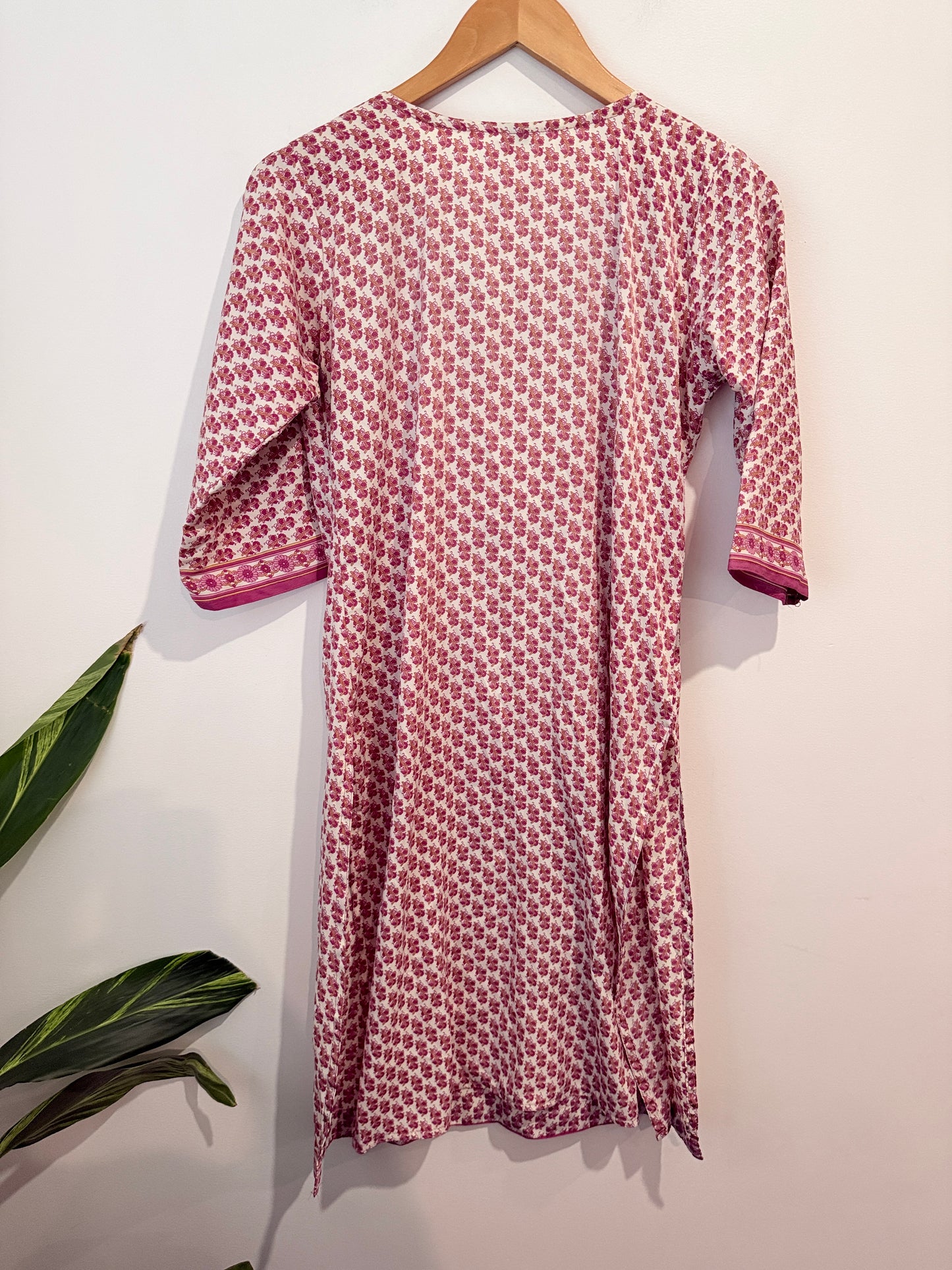 Brand Unknown Kurti/Kurta Tunic Size 40 | U/Arm to U/Arm 47cm