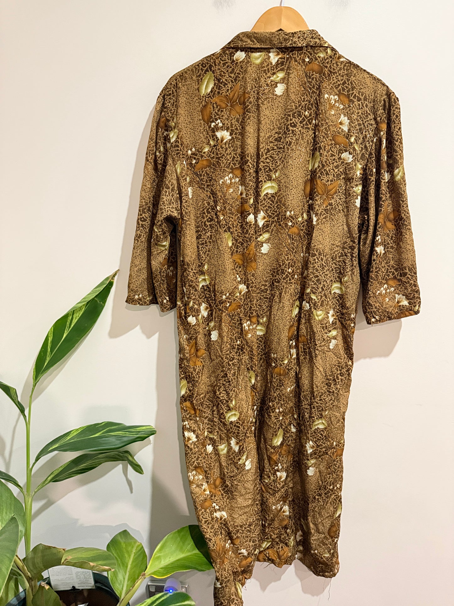 Patterned Maxi Dress Size U/Arm to U/Arm 61cm