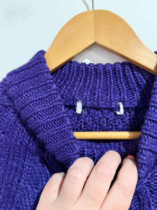 H & M Cable Knit Sweater Size XS