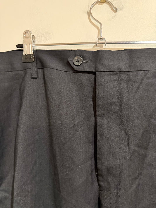 Zanebono Black Wool Blend Dress Pants - Size 40”