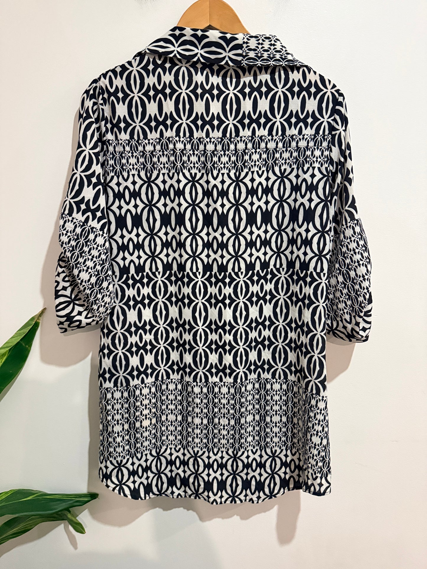 Misha Shirt Tunic Blouse Size 14
