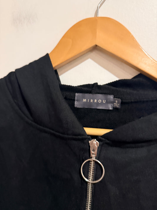 Mirrou Crop Hoodie Size S