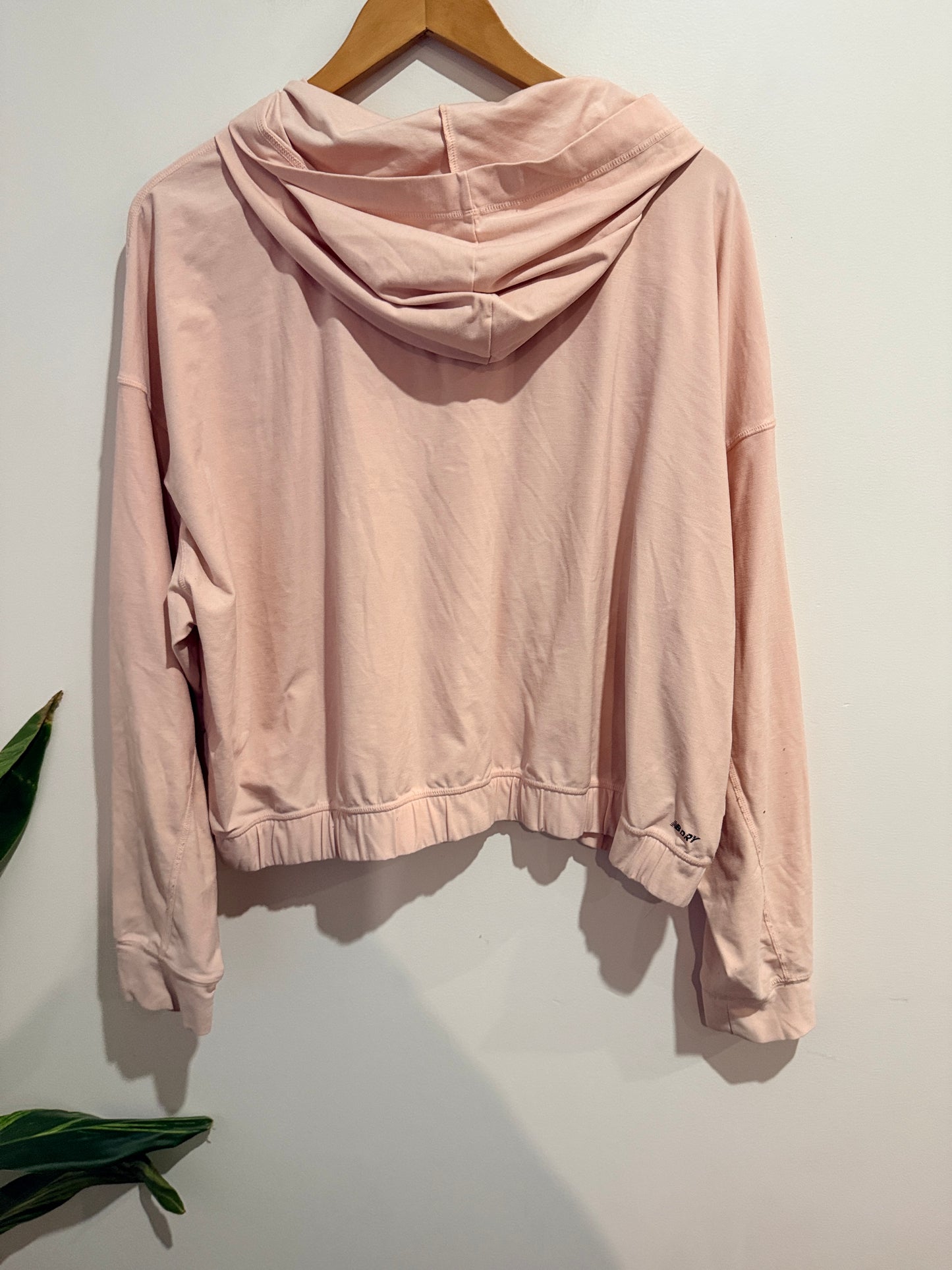 New Balance Pink Hooded Pullover - XL