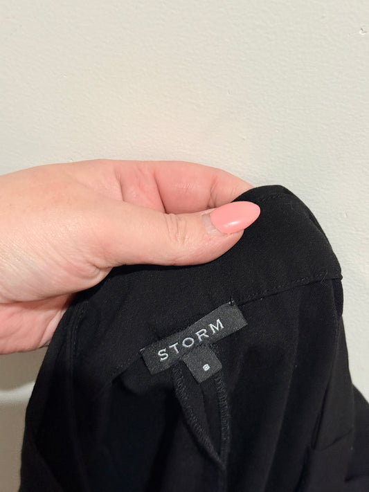 Storm Midi Wrap Skirt Size 8