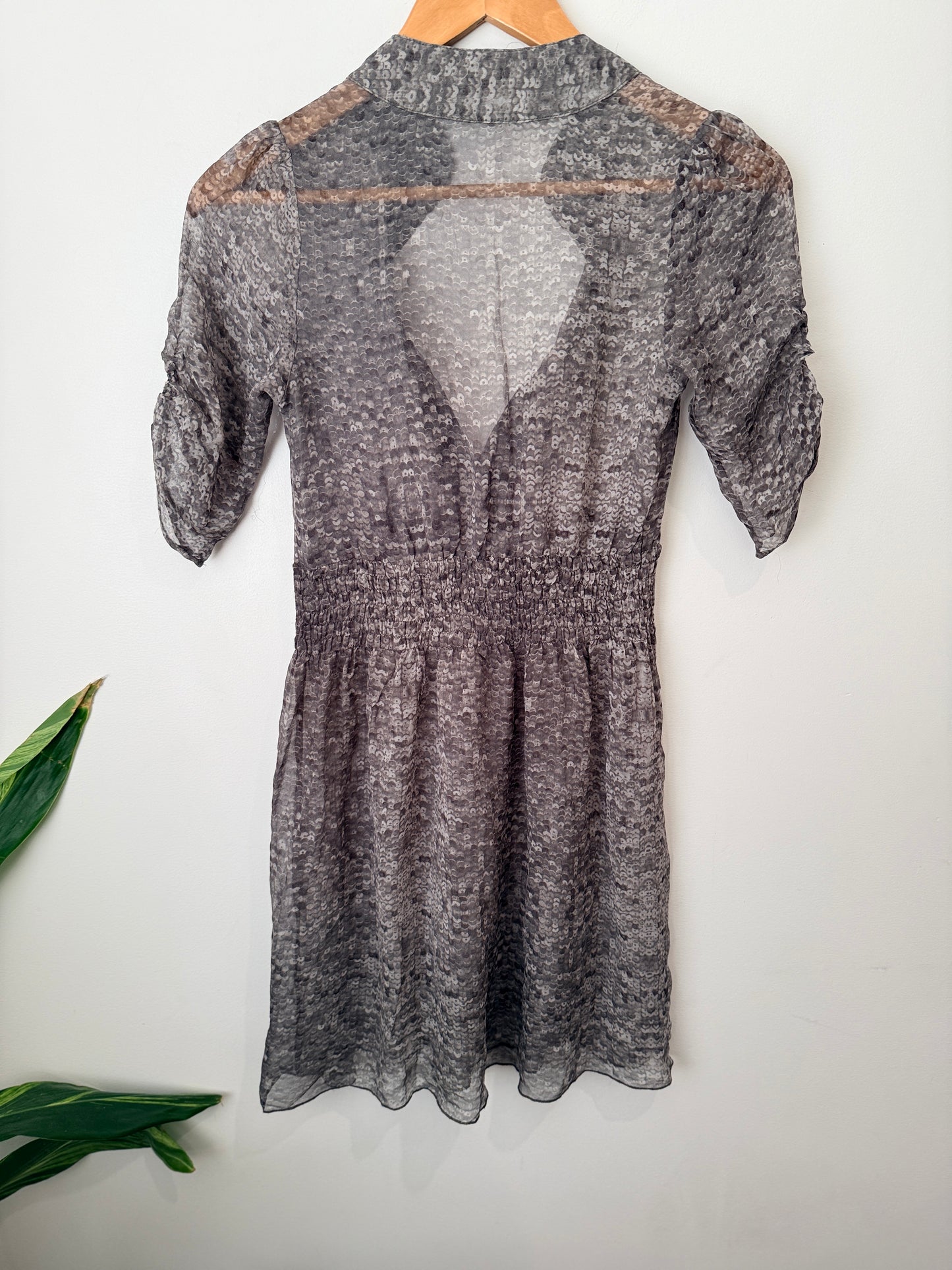 Storm (NZ Made) Silk Dress Size 6
