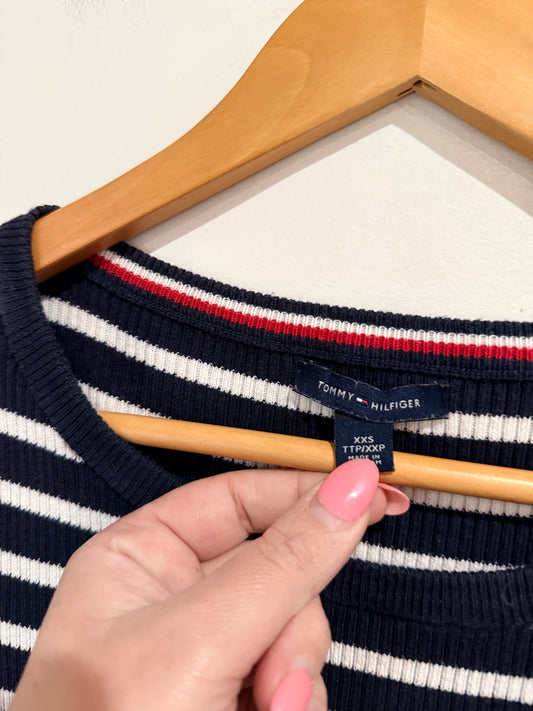 Tommy Hilfiget Teens Striped Dress Size XXS