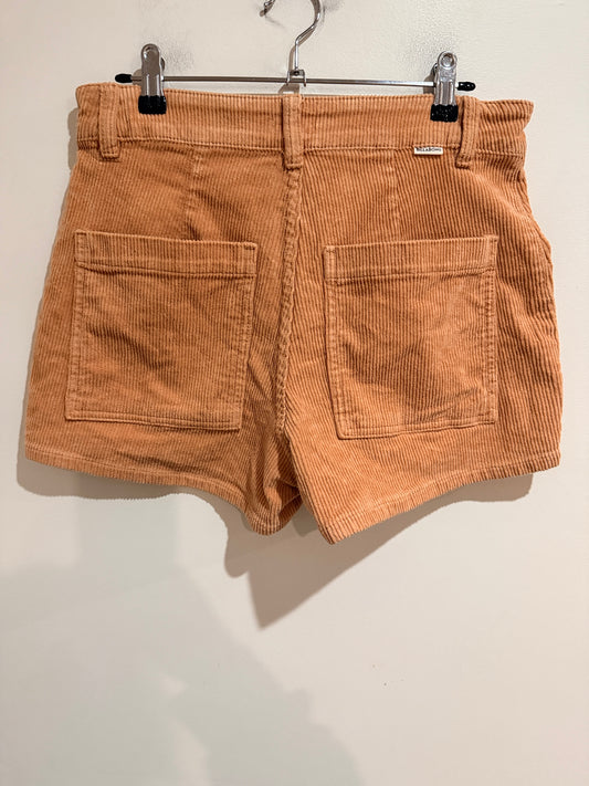 Billabong Corduroy Shorts Peach Size 29 (40cm waist)
